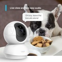 Tapo C210 V1 Cámara Wi-Fi vigilancia 360º