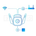 Tapo C310
Cámara WiFi vigilancia exterior