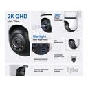 Tapo C520WS V1
Cámara inteligente Wi-Fi de vigilancia 360º