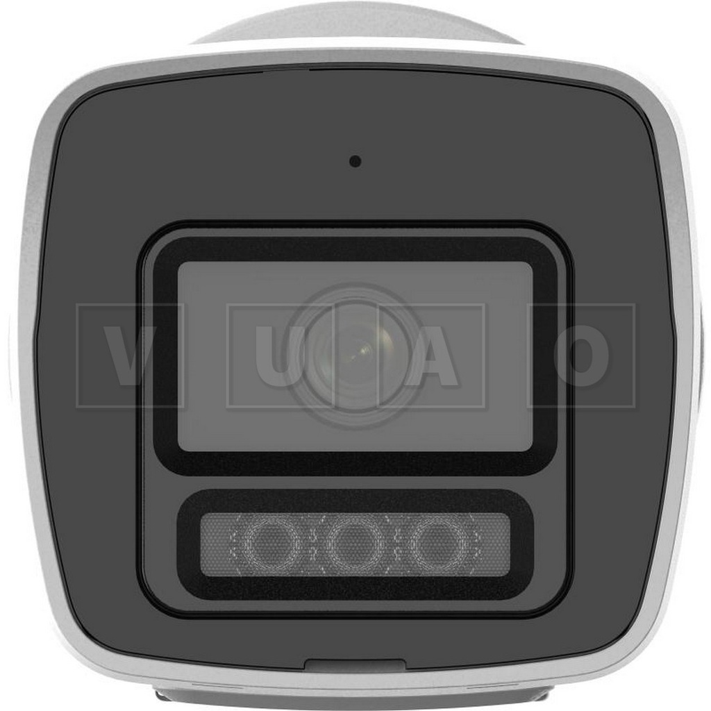 Hikvision DS-2CD1047G2H-LIU 2.8mm Cámara de red ColorVu de 4 MP con luz híbrida inteligente con luz plana fija