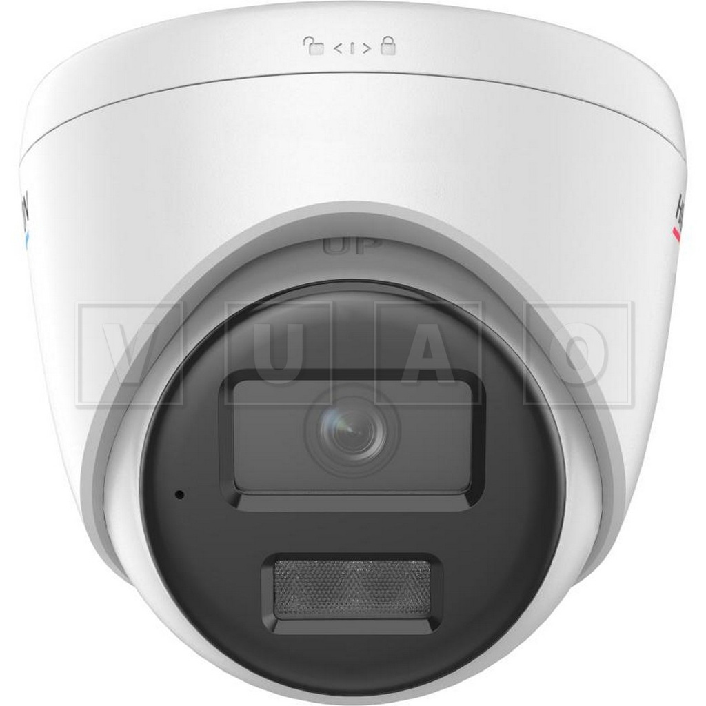 Hikvision DS-2CD1347G2H-LIU Cámara de red de torreta fija ColorVu de 4 MP con luz híbrida inteligente