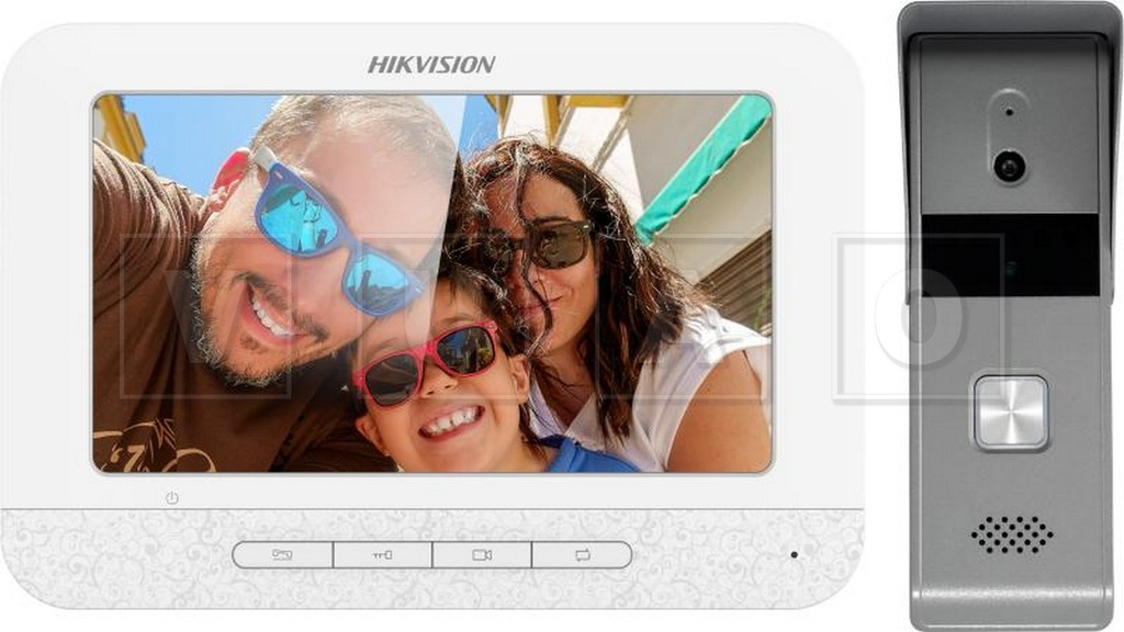 Hikvision DS-KIS203T Kit analógico de villa
