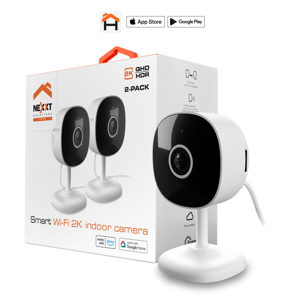 Nexxt NHC-I710 2PK Cámara de 2K para interior