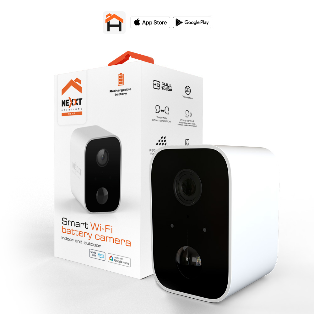 Nexxt NHC-O640 Cámara para exterior e interior con batería