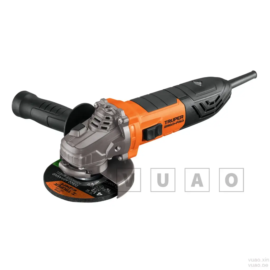 Esmeriladora angular 4-1/2", ERGO PRO, 800 W, 220 V, ERGO-4580-2, Truper