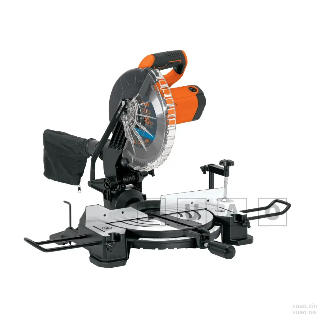 Sierra de inglete 10" de 1900 W compuesta, 220V, SINCO-10-2-2, Truper