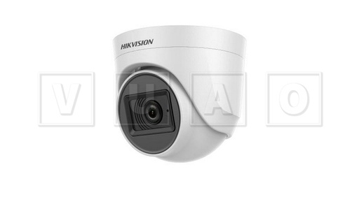Hikvision DS-2CE76D0T-ITPFS2.8mm Cámara de torreta fija para interiores de audio de 2 MP