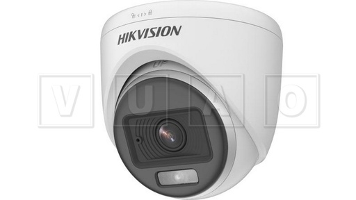 Hikvision DS-2CE70KF0T-LPFS  2.8MM Cámara de torreta fija 3K ColorVu Indoor Audio