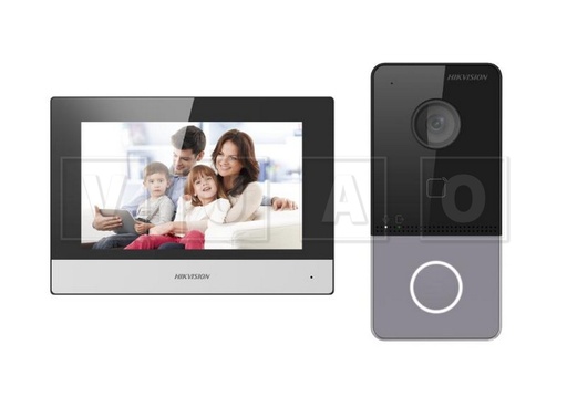 Hikvision DS-KIS603-P Kit de videoportero IP