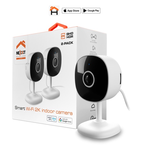 Nexxt NHC-I710 2PK Cámara de 2K para interior