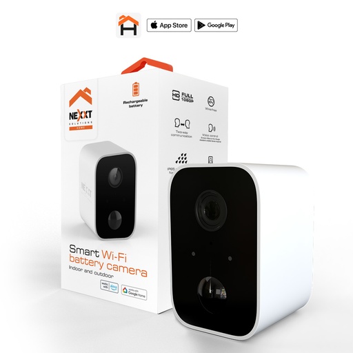 Nexxt NHC-O640 Cámara para exterior e interior con batería